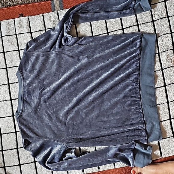 AWESOME JUICY COUTURE BLACK LABEL VELOR PUFF SLEEVE PULLOVER - Picture 8 of 9